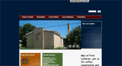 Desktop Screenshot of firstlutherannebraskacity.com